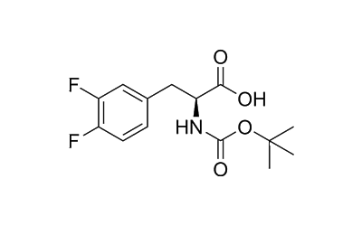 (2S)-2-[(tert-Butoxycarbonyl)amino]-3-(3,4-difluorophenyl)propionic acid