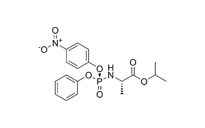 L-Alanine, N-[(S)-(4-nitrophenoxy)phenoxyphosphinyl]-, 1-methylethyl ester