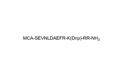 MCA-SEVNLDAEFR-K(Dnp)-RR, amide