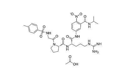 Tos-Gly-Pro-Arg-ANBA-IPA acetate