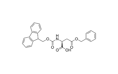 (2S)-4-(benzyloxy)-2-{[(9H-fluoren-9-ylmethoxy)carbonyl]amino}-4-oxobutanoic acid