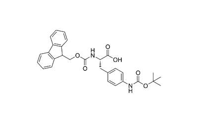 (S)-2-((((9H-Fluoren-9-yl)methoxy)carbonyl)amino)-3-(4-((tert-butoxycarbonyl)amino)phenyl)propanoic acid