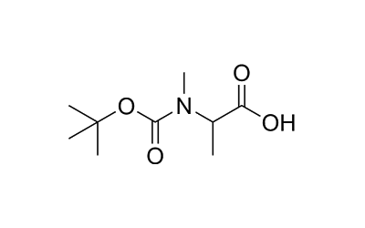 2-((tert-Butoxycarbonyl)(methyl)amino)propanoic acid