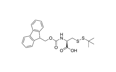 N-(((9H-Fluoren-9-yl)methoxy)carbonyl)-S-(tert-butylthio)-L-cysteine