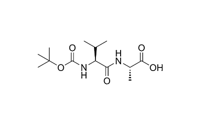 (tert-Butoxycarbonyl)-L-valyl-L-alanine
