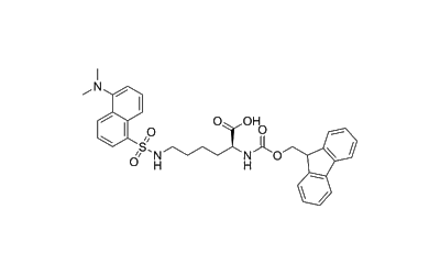 N2-(((9H-Fluoren-9-yl)methoxy)carbonyl)-N6-((5-(dimethylamino)naphthalen-1-yl)sulfonyl)-L-lysine