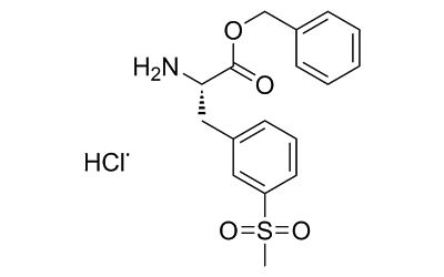 (S)-Benzyl 2-amino-3-(3-(methylsulfonyl)phenyl)propanoate hydrochloride