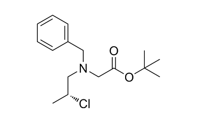 tert-Butyl (R)-N-benzyl-N-(2-chloropropyl)glycinate