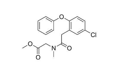 Methyl 2-(2-(5-chloro-2-phenoxyphenyl)-N-methylacetamido)acetate