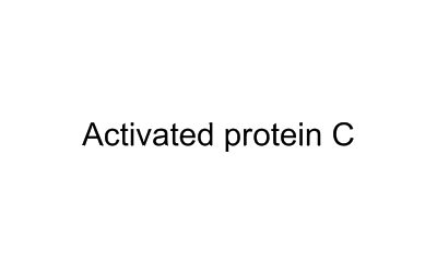 Activated protein C