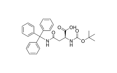 N2-(tert-Butoxycarbonyl)-N4-trityl-L-asparagine