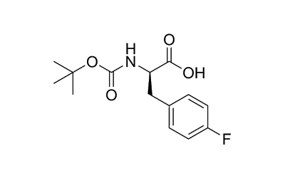 (R)-2-((tert-Butoxycarbonyl)amino)-3-(4-fluorophenyl)propanoic acid
