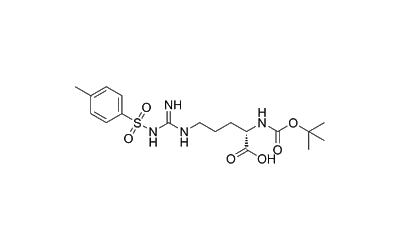 (S)-2-((tert-Butoxycarbonyl)amino)-5-(3-tosylguanidino)pentanoic acid