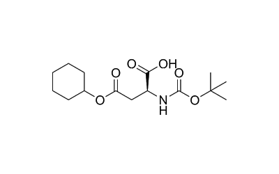 (S)-2-((tert-Butoxycarbonyl)amino)-4-(cyclohexyloxy)-4-oxobutanoic acid
