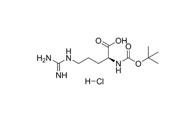 (tert-Butoxycarbonyl)-L-arginine hydrochloride