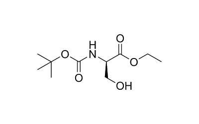 (R)-Ethyl 2-((tert-butoxycarbonyl)amino)-3-hydroxypropanoate