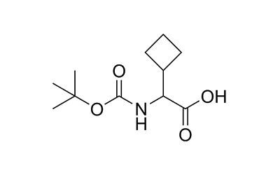 2-((tert-Butoxycarbonyl)amino)-2-cyclobutylacetic acid