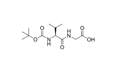 (tert-Butoxycarbonyl)-L-valylglycine
