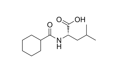 (Cyclohexanecarbonyl)-L-leucine