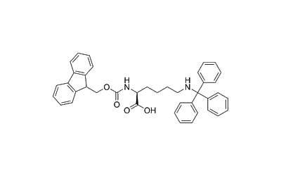 N2-(((9H-Fluoren-9-yl)methoxy)carbonyl)-N6-trityl-L-lysine
