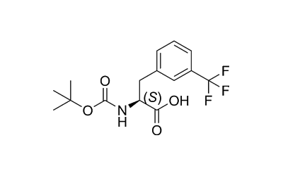 (S)-3-((tert-Butoxycarbonyl)amino)-3-(3-(trifluoromethyl)phenyl)propanoic acid
