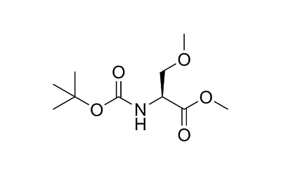 Methyl N-(tert-butoxycarbonyl)-O-methyl-L-serinate