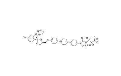 (2R,4S)-Hydroxy Itraconazole-d5